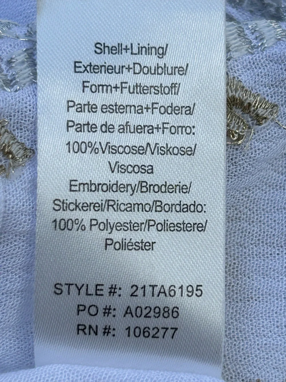 Hale Bob Lole White Embroidered Maxi Dress - Picture 6 of 16